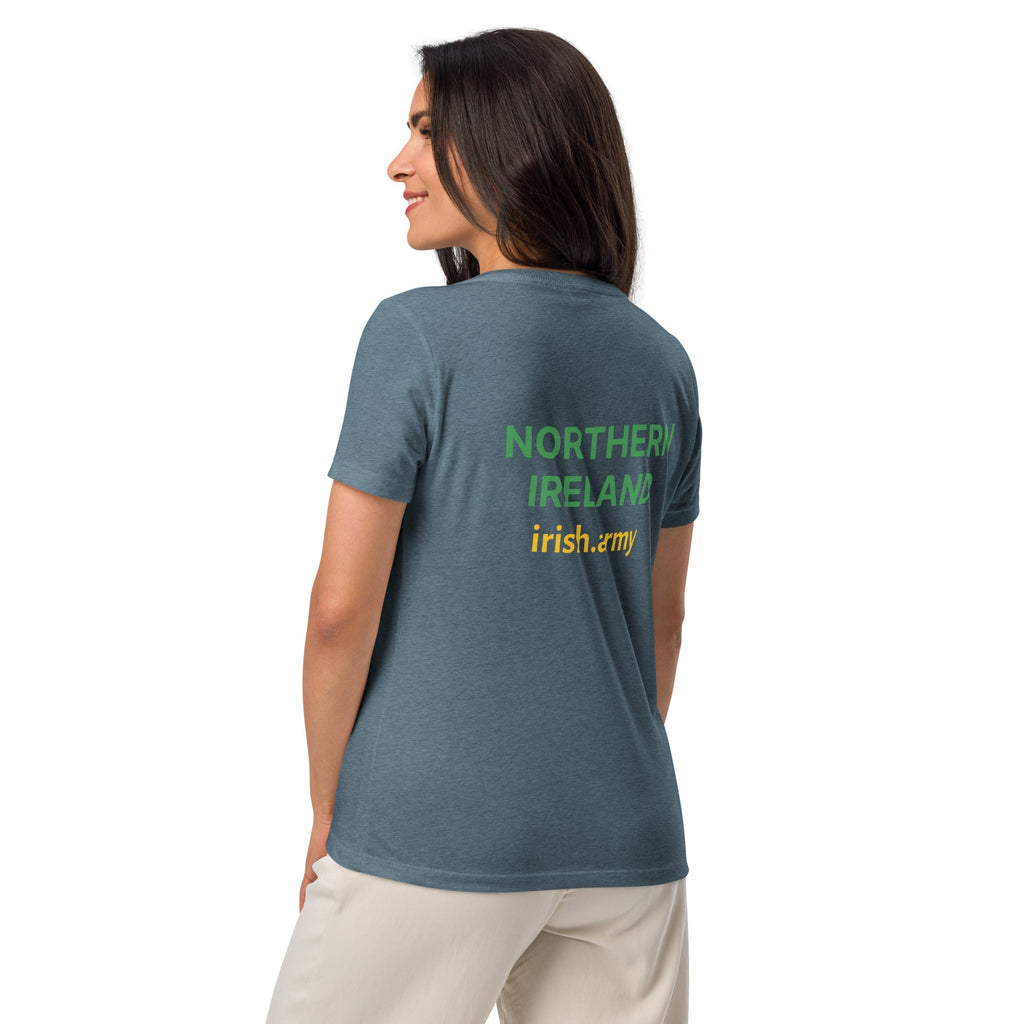 NORTHERN IRELAND - Women’s Relaxed V-neck T-shirt