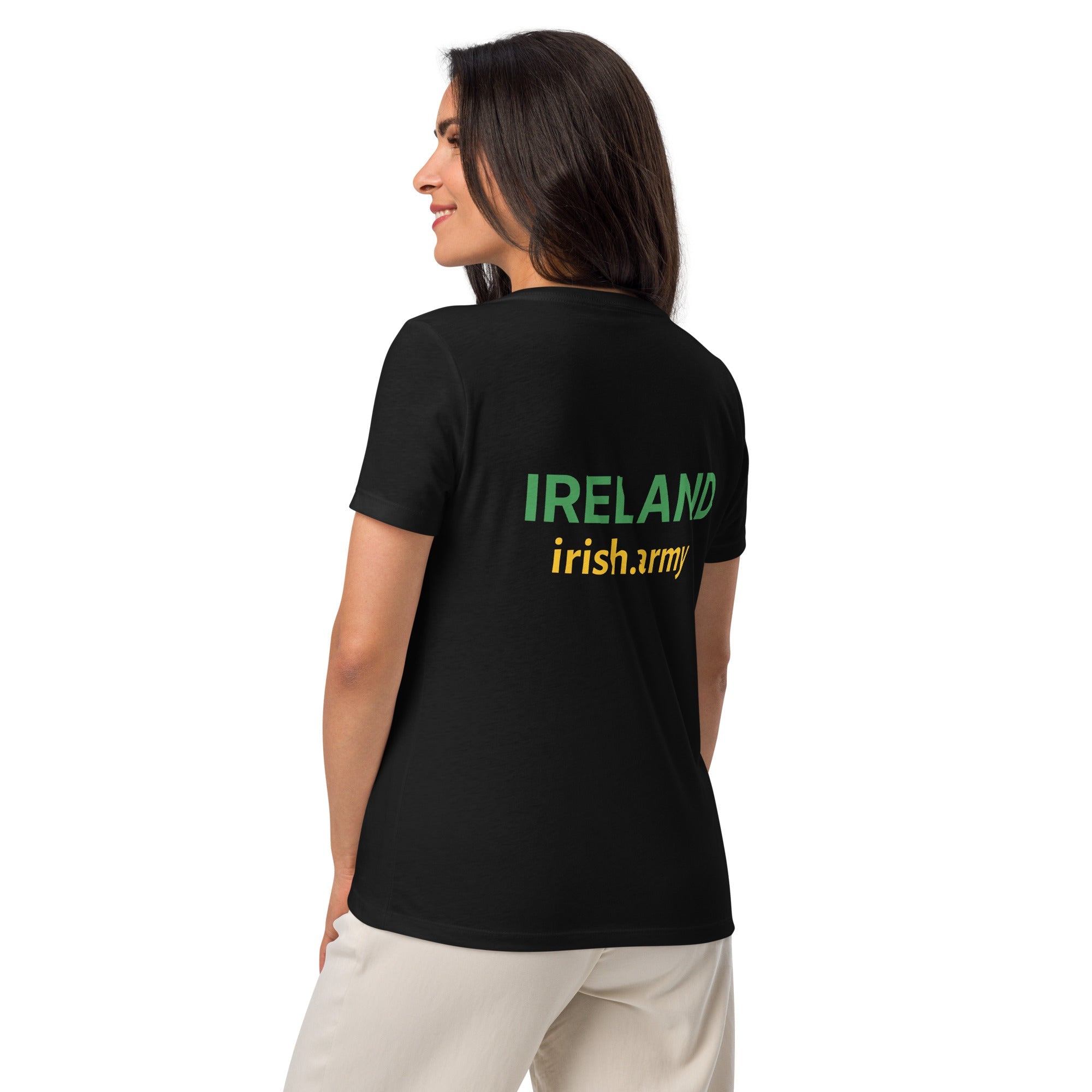 IRELAND - Women’s Relaxed V-neck T-shirt