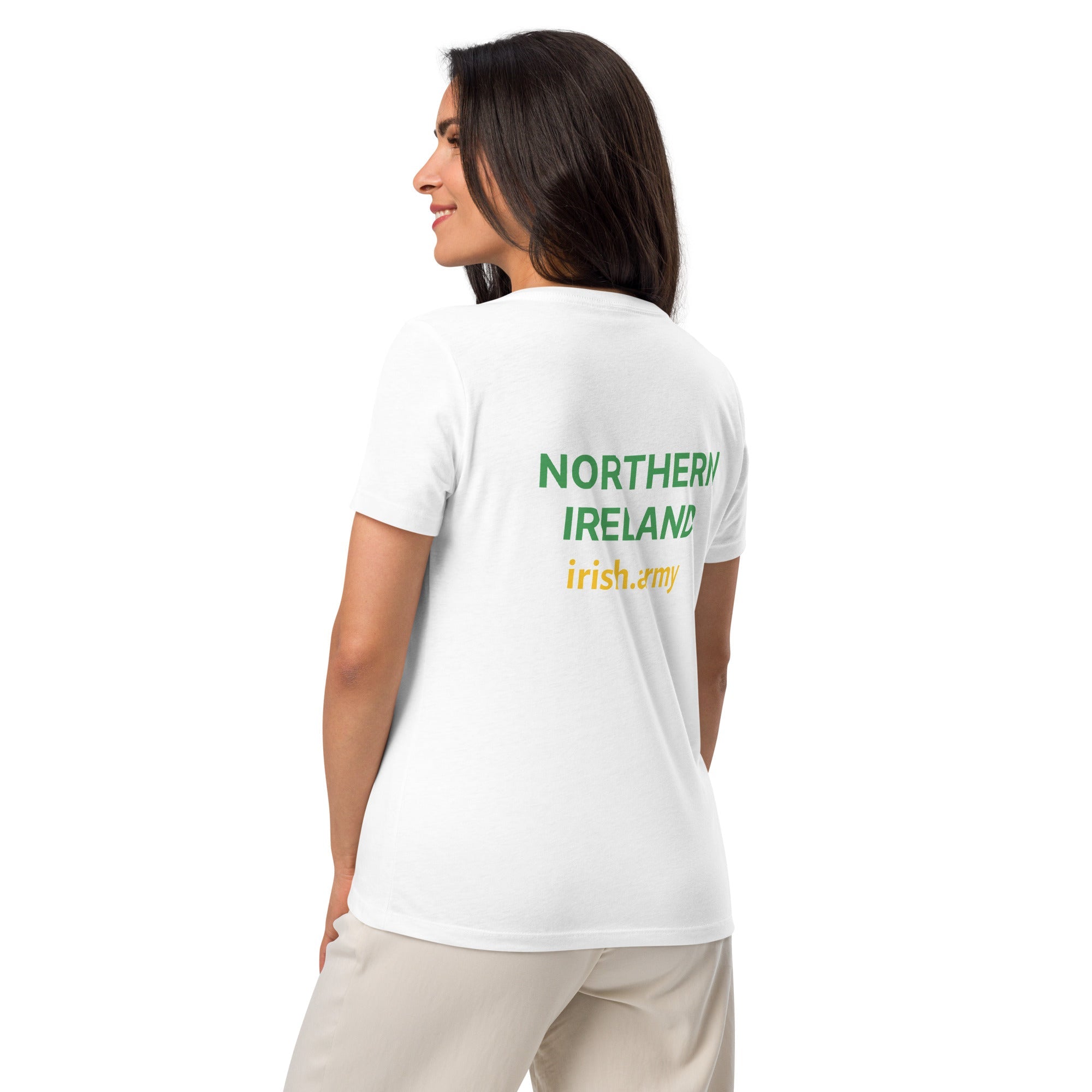 NORTHERN IRELAND - Women’s Relaxed V-neck T-shirt